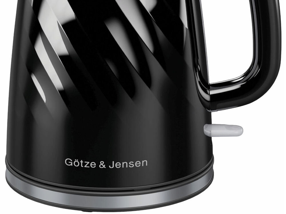 Czajnik GÖTZE & JENSEN KT101KE Czarny zabezpieczenia bezpieczenstwo autowylaczenie