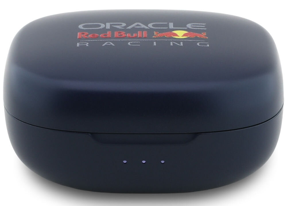 Słuchawki TWS Red Bull Printed Logo Bluetooth ENC Etui ładujące Red Bull Printed Logo, etui ładujące na białym tle