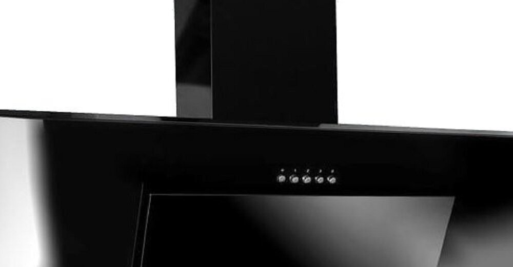 AKPO-Nero-Glass-50 okap elegancja pozbycie zapachów funkcjonalność sterowanie mechaniczne oświetlenie halogenowe prędkość pracy pochłaniacz wyciąg