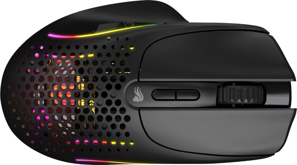 Mysz GLORIOUS PC Model I 2 Wireless Czarny wygląd otwory podświetlenie kolory efekty
