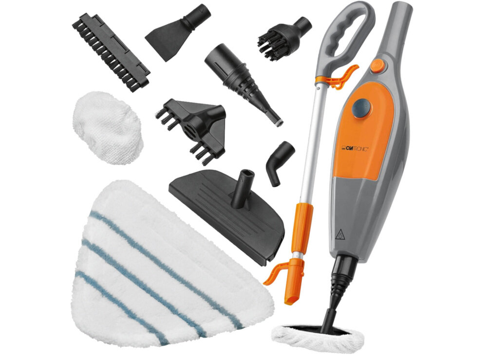 Mop parowy CLATRONIC DR 3539 zestaw akcesoria komplet wyposazenie