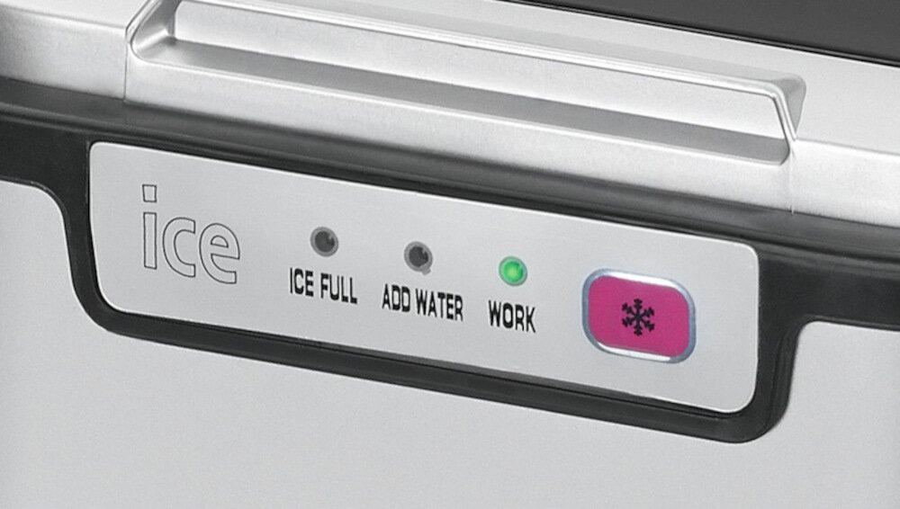Kostkarka do lodu CLATRONIC EWB 3526 prosta obsluga wyposazenie wskaznik LED automatyczne wylaczenie
