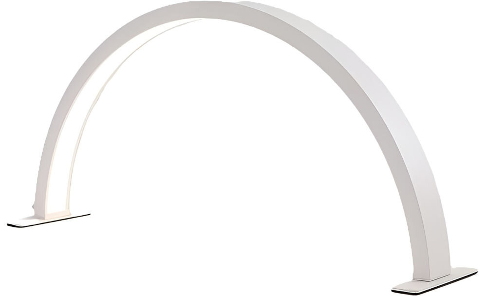 Lampa LED do paznokci MICHAEL MARINELLI N260 Biały biała lampa nóżki przewód oświetlenie białe tło praktyczne wygodne rozwiązanie kompaktowe wymiary 58,5 cm szerokości 26 cm wysokości na każdym biurku lub stole solidna lekka konstrukcja około 1,7 kg 