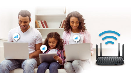 Router ASUS RT-AC1300G Plus V2 Parę Urządzeń