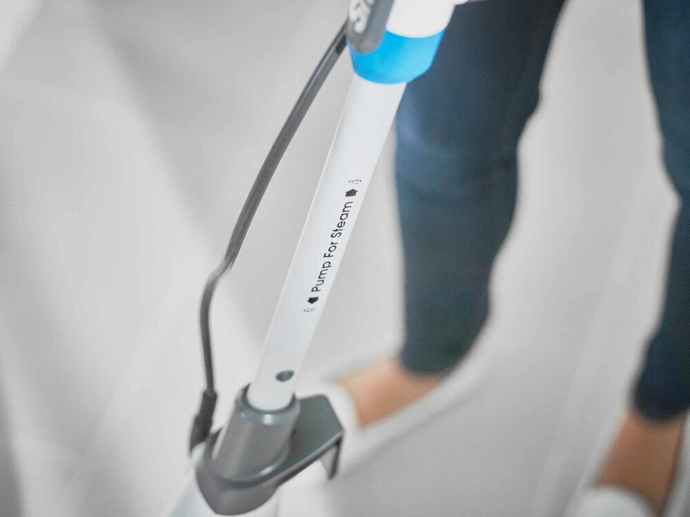 Mop parowy SHARK S6001EU funkcja Steam Blast zabrudzenia czyszczenie