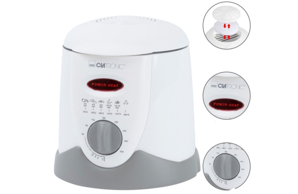 Frytkownica CLATRONIC FFR 2916 intuicyjne sterowanie