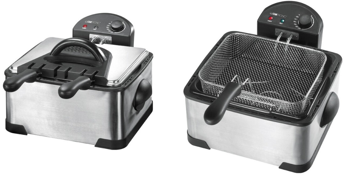 Frytkownica CLATRONIC FR 3195 Solidna konstrukcja wymiary waga