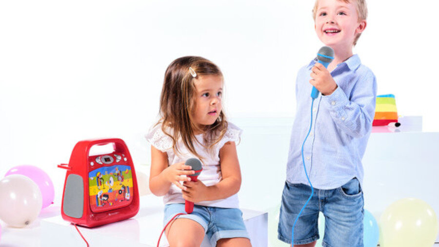 Odtwarzacz MP3 GOGEN DeckoKaraoke - zabawa