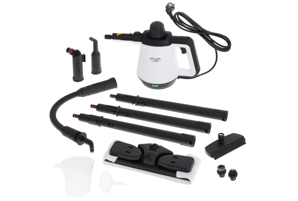 Parownica ADLER AD 7038 zestaw akcesoria komplet wyposazenie