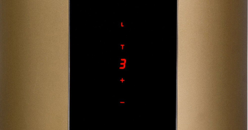 Okap VDB Tube P Glass White dotykowe sterowanie