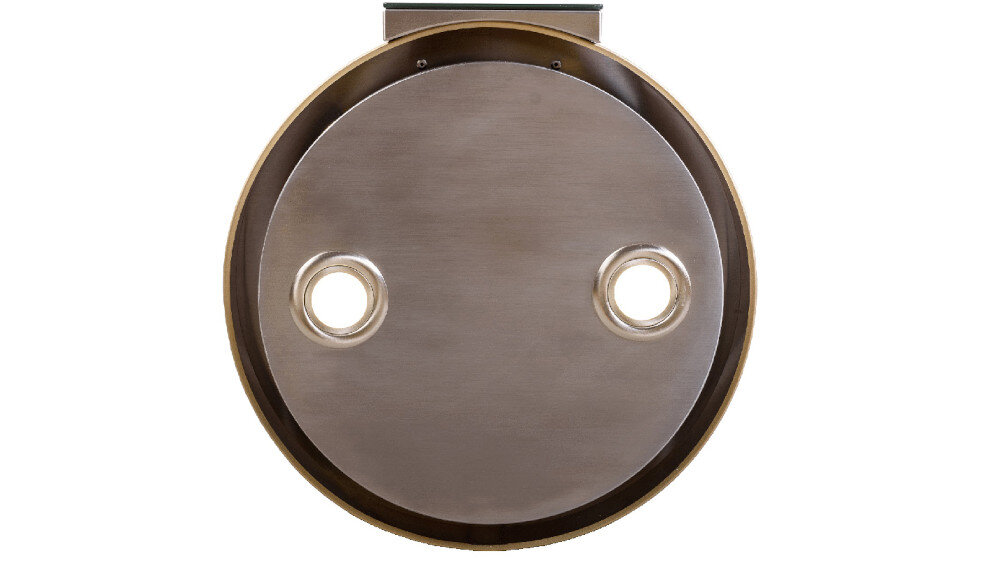 Okap VDB Tube P Glass White LED oświetlenie