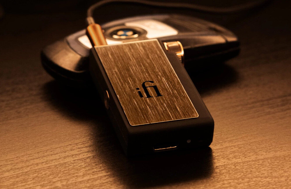 Wzmacniacz słuchawkowy IFI AUDIO Go Blu - konwersja cyfrowo-analogowa