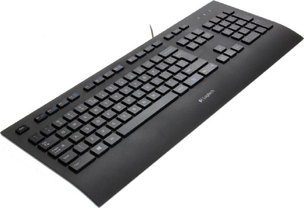 Klawiatura LOGITECH K280e Comfort Keyboard - Klawisze multimedialne