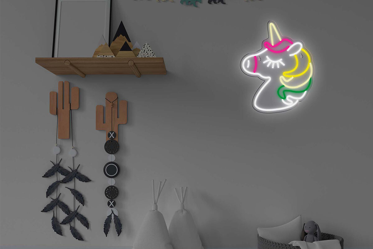 Neon LED MANTA Jednorozec 