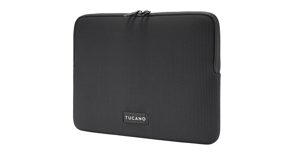 Etui na laptopa TUCANO Colore 2 12-13 cali Czarny kultowa kolekcja pokrowców, ochrona, ekologiczne rozwiązanie, stylowy wygląd