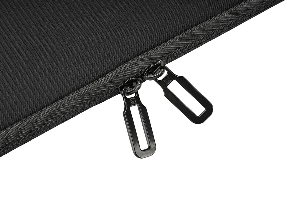 Etui na laptopa TUCANO Colore 2 12-13 cali Czarny podwójny zamek, odporność na zarysowania, metalowe zapięcie