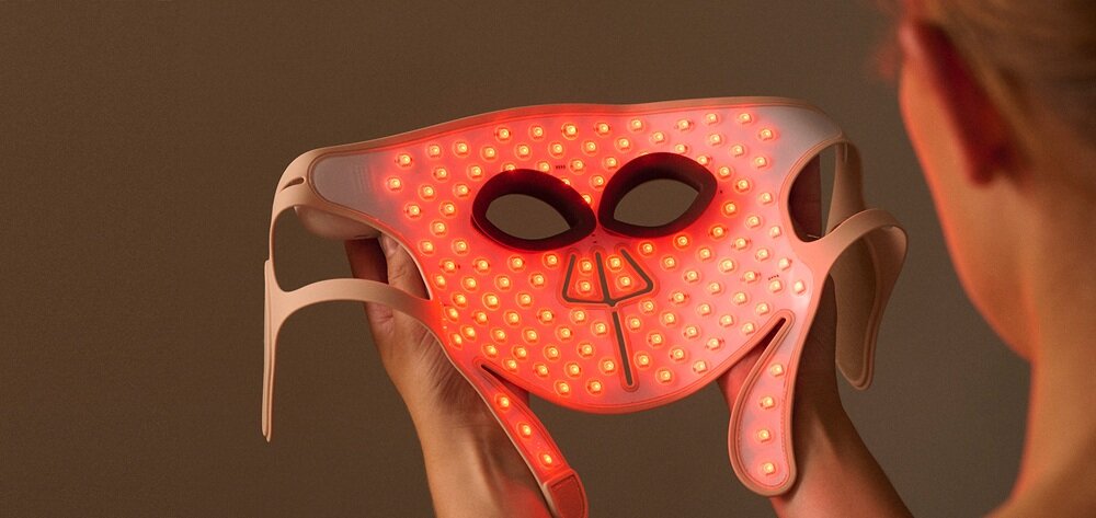 Maska LED SILK-N LED Face Mask Pro 120 diod LED, soczewka Caeli, równomierne efekty, skuteczna terapia, lepsze rezultaty, pełne pokrycie twarzy