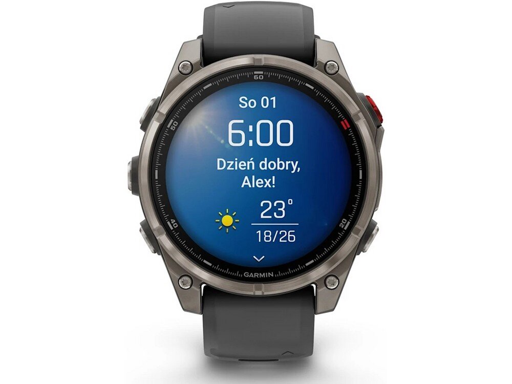GARMIN Fenix 8 Pro integracja aplikacje Garmin Connect Explore Outdoor Maps