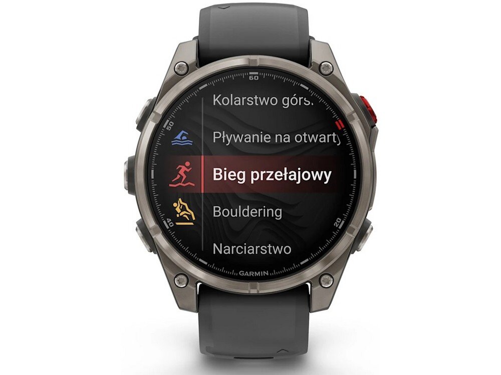 GARMIN Fenix 8 Pro triathlon profile aktywności wieloetapowe treningi