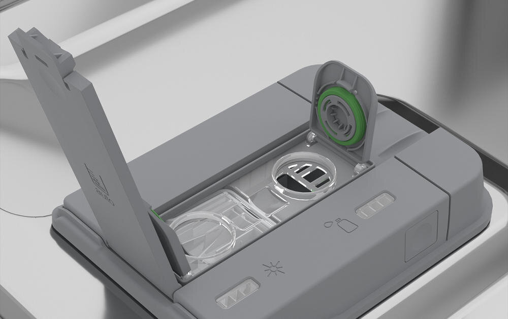 BEKO BDIN39640A drzwi zmywarka pokrywa dozownik środki czyszczące detergent