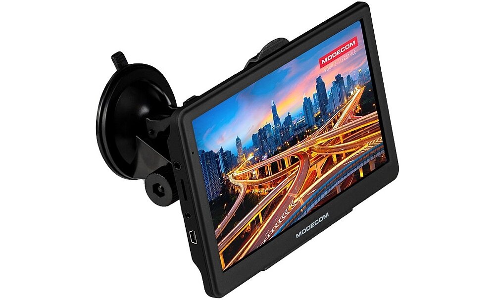 Nawigacja MODECOM FreeWAY SX 7.2 IPS ekran mapy sterowanie gps rysik uchwyt samochód