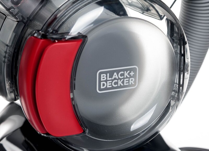 Odkurzacz ręczny BLACK & DECKER PD1200AV zbiornik pojemnosc wskaznik zapelnienia