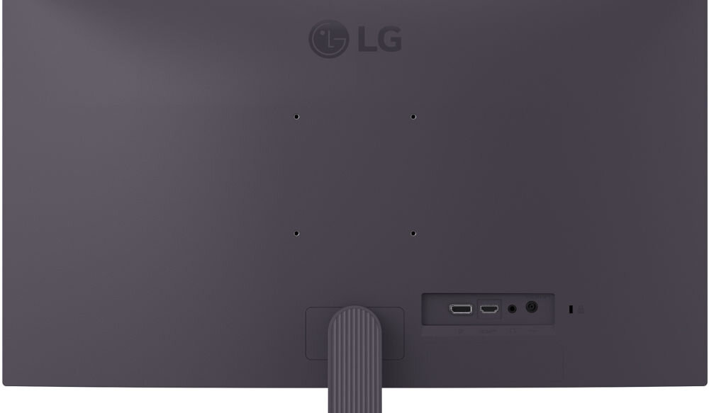 Monitor LG UltraGear 27G411A-B 27 cali 1920x1080px IPS 144Hz 5 ms [GTG] prezentacja monitora od tyłu na białym tle VESA 100 mm łatwe stabilne przymocowanie oszczędność miejsca uchwyt biurkowy VESA zwiększa powierzchnię roboczą dopasowanie ustawienia ekranu organizacja pracy