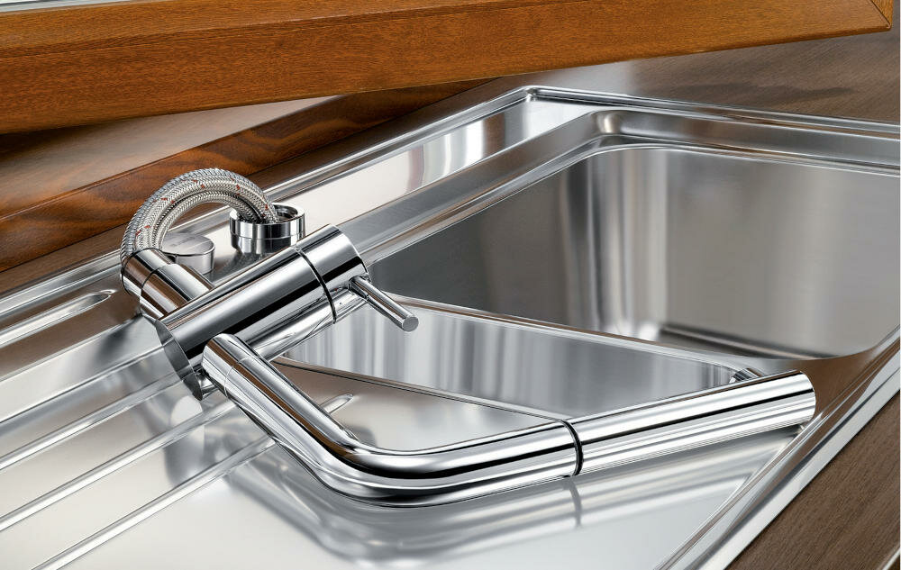 BLANCO Linus-S-F 514023 łatwa obsługa regulator strumień kamień