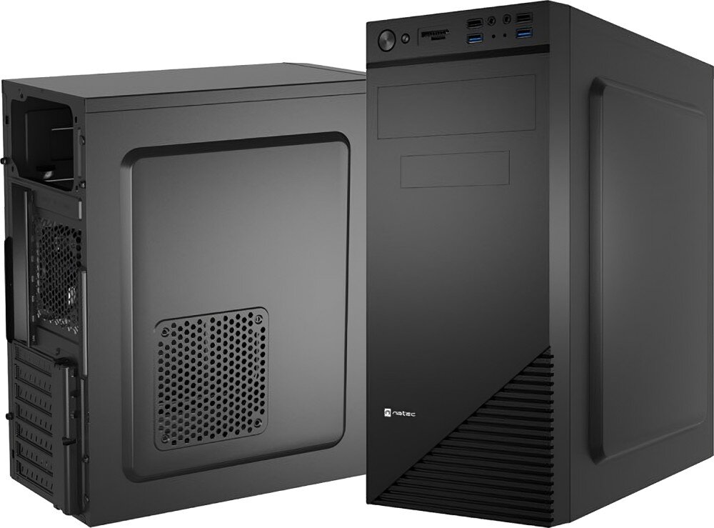 Komputer XQUANTUM XQI3R8S500-XI11W11P i3-13100F 8GB RAM 500GB SSD GeForce GT710 DVD Windows 11 Professional obudowa porty napęd