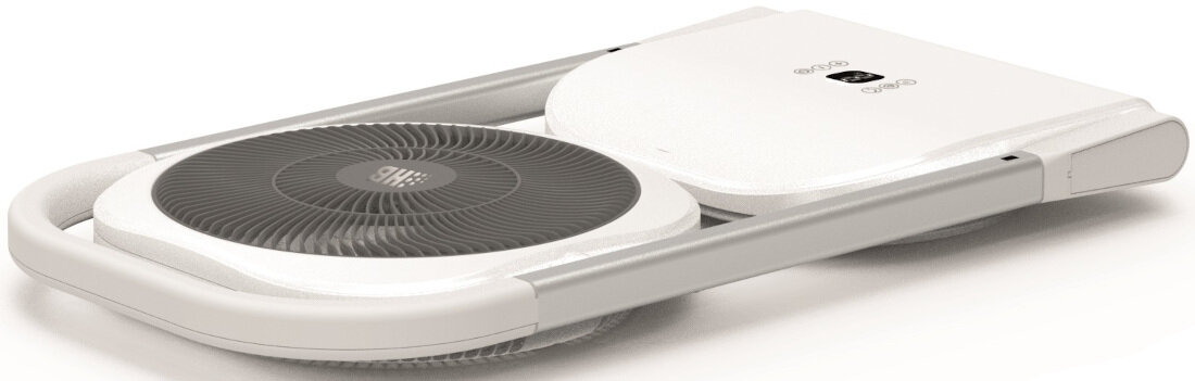 Wentylator HB TF0015DWRC Biało-czarny waga Stabilna konstrukcja wyważona podstawa bezpieczne użytkowanie 