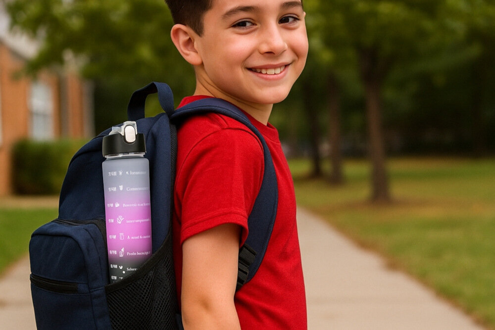 Bidon EXTRALINK 3w1 2000 ml + 900 ml + 300 ml Różowo-czarny Szczelność i bezpieczeństwo Solidne zamknięcia chronią przed przeciekaniem materiały są bezpieczne w kontakcie z wodą i odporne na uszkodzenia