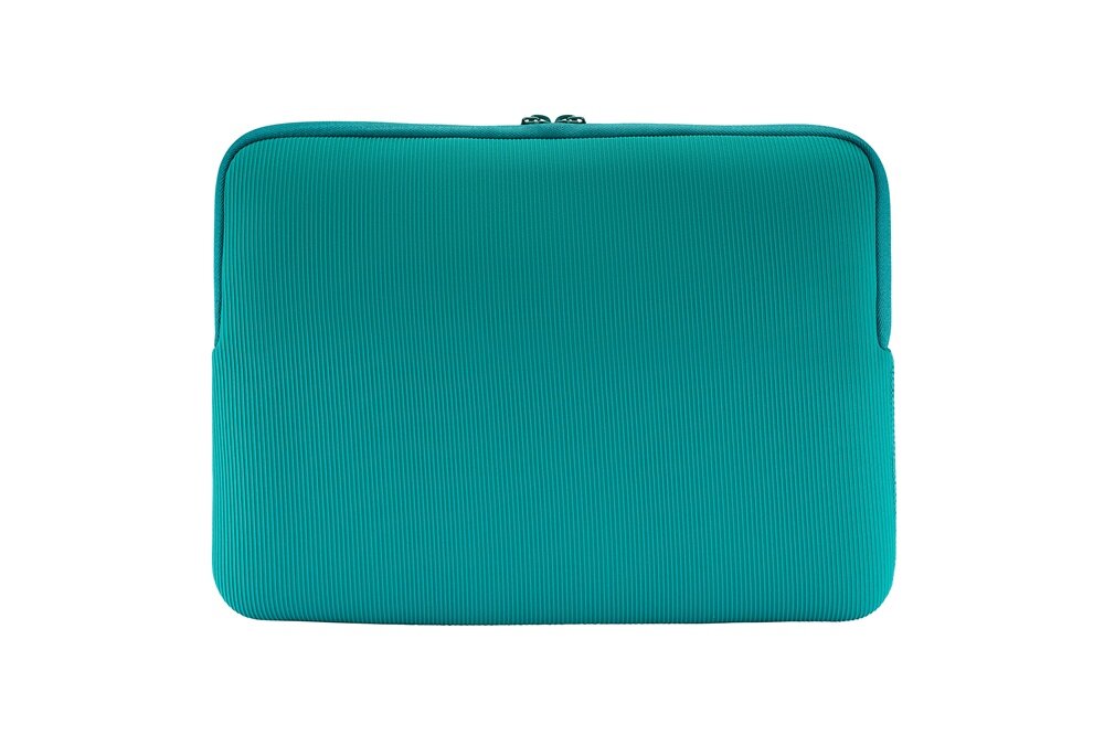 Etui na laptopa TUCANO Colore 2 13 - 14.1 cali Turkusowy płaskie szwy, odpowiednie dopasowanie, trwała konstrukcja, zabezpieczenie urządzenia