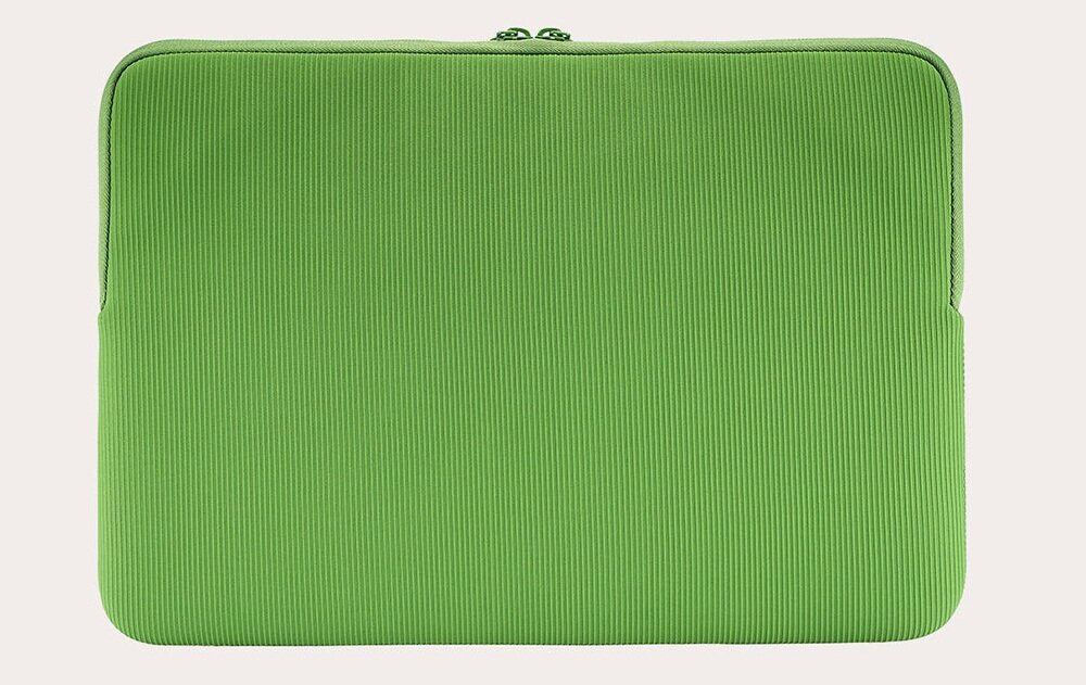 Etui na laptopa TUCANO Colore 2 15.6 - 16 cali Zielony płaskie szwy, odpowiednie dopasowanie, trwała konstrukcja, zabezpieczenie urządzenia