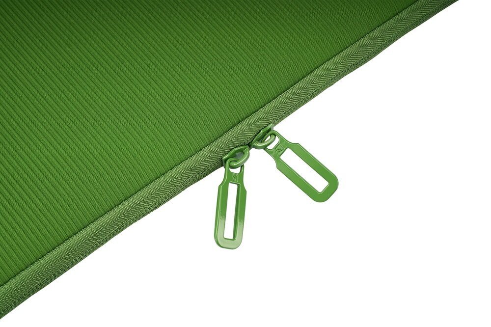 Etui na laptopa TUCANO Colore 2 15.6 - 16 cali Zielony podwójny zamek, odporność na zarysowania, metalowe zapięcie