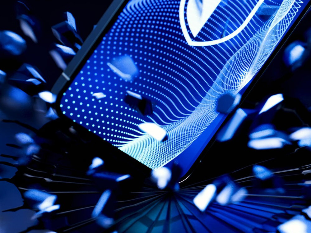 3MK FlexibleGlass Pro FlexibleGlass Pro™ szkło hybrydowe przed uszkodzeniami wytrzymałości szkła hartowanego elastycznością folii FlexibleGlass Pro™ odporność na pęknięcia i zarysowania długotrwałość - szkło hybrydowe na telefonie podczas upadku