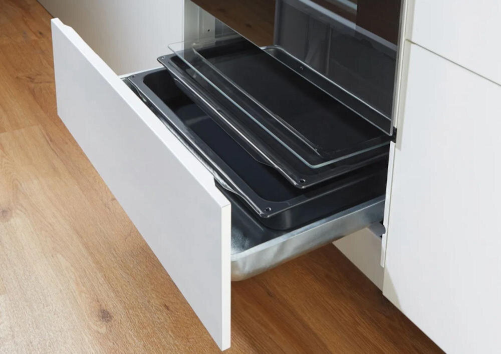 GORENJE GK5C65XV szuflada przechowywanie blachy pieczenie akcesoria kuchenne