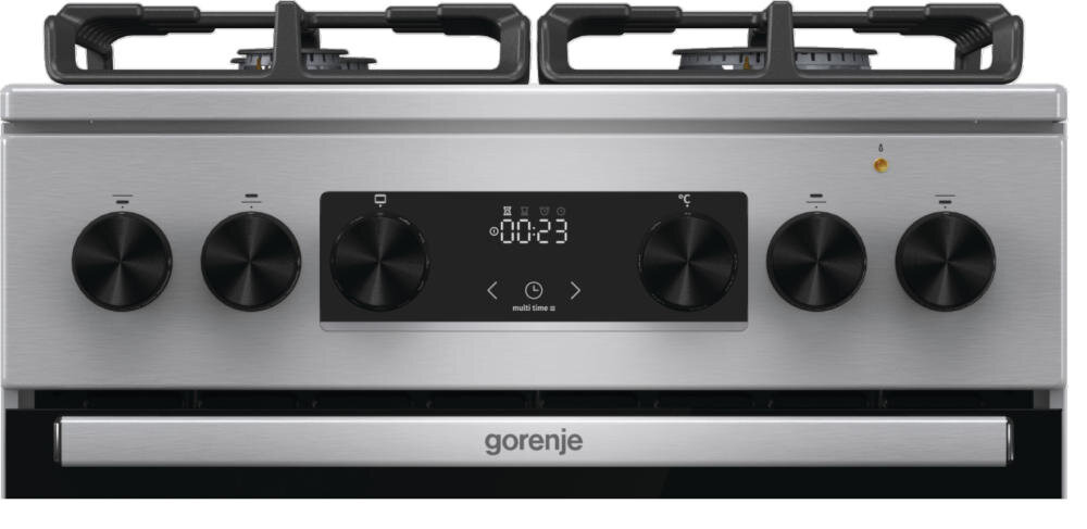 GORENJE GK5C65XV zapłon palnik komfort kontrola kuchenka pokrętło poziom
