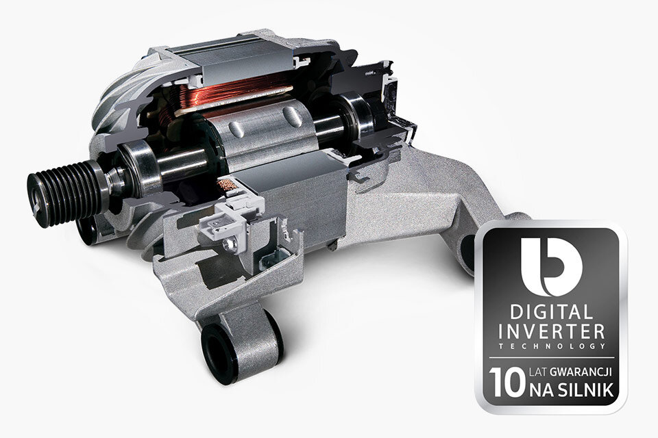 nowoczesny silnik Digital Inverter