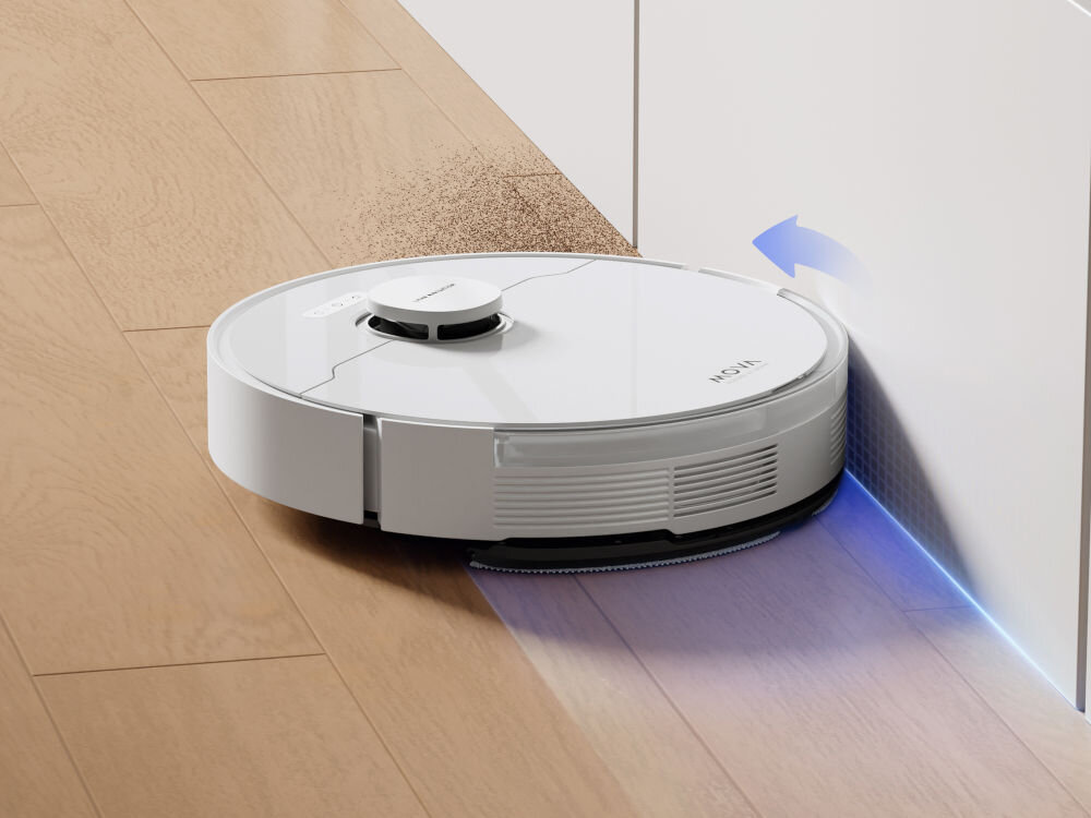 Robot sprzątający MOVA S10 Plus sprzątanie przy krawędziach progi