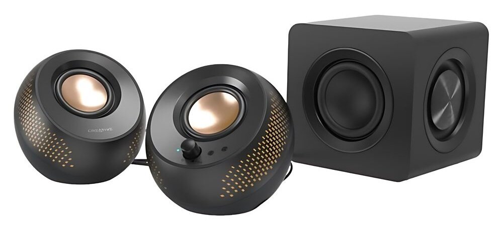 Głośniki do komputera Creative 2.1 Pebble X Plus kompaktowy brzmienie przetworniki