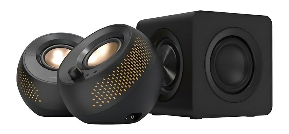 Głośniki do komputera Creative 2.1 Pebble X Plus usb aux bluetooth rozmowa słuchanie mikrofon