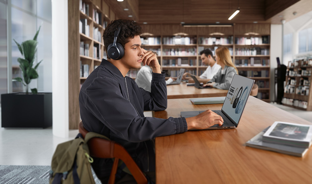 Słuchawki nauszne SOUNDCORE Space One bluetooth połączenie łączność