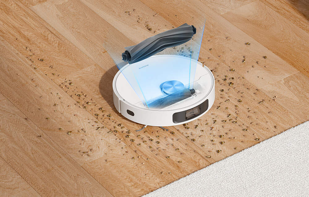 Robot sprzatajacy DREAME L10 Ultra sila ssania 5300 Pa przemyslana konstrukcja szczotki