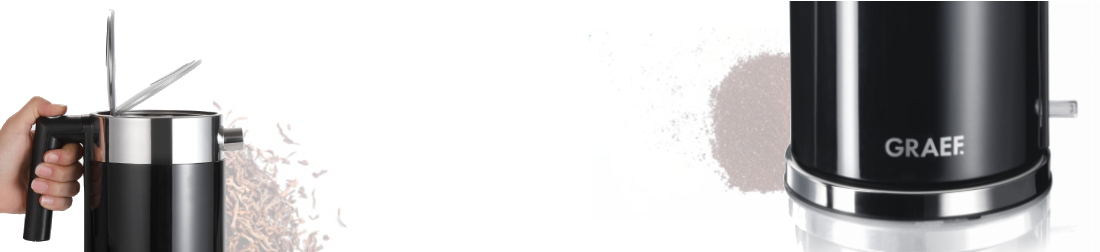 Czajnik GRAEF WK 61 wysoki poziom bezpieczeństwa wyłącznik Lift-off zabezpieczenie przed przegrzaniem bezpieczeństwo użytkowania