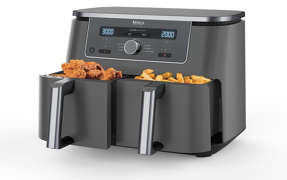 Frytownica beztłuszczowa DZ400EU wszechstronność, dwie potrawy jednocześnie