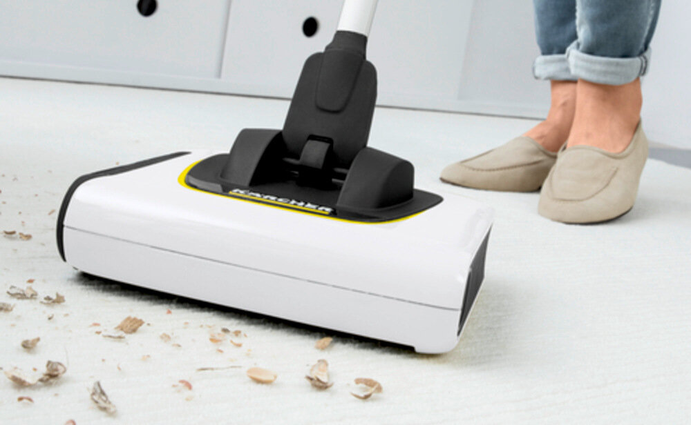 Szczotka elektryczna KARCHER KB 5 EU 1.258-050.0 Biało-czarny Adaptive Cleaning System szerokość robocza powierzchnia