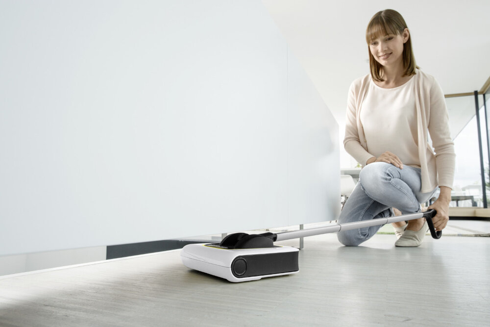 Szczotka elektryczna KARCHER KB 5 EU 1.258-050.0 Biało-czarny Ruchomy podwójny przegub sterowanie