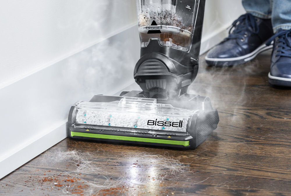 Odkurzacz BISSELL CrossWave HydroSteam Pet Pro 3528N system Tangle-Free usuwa sierść zanieczyszczenia