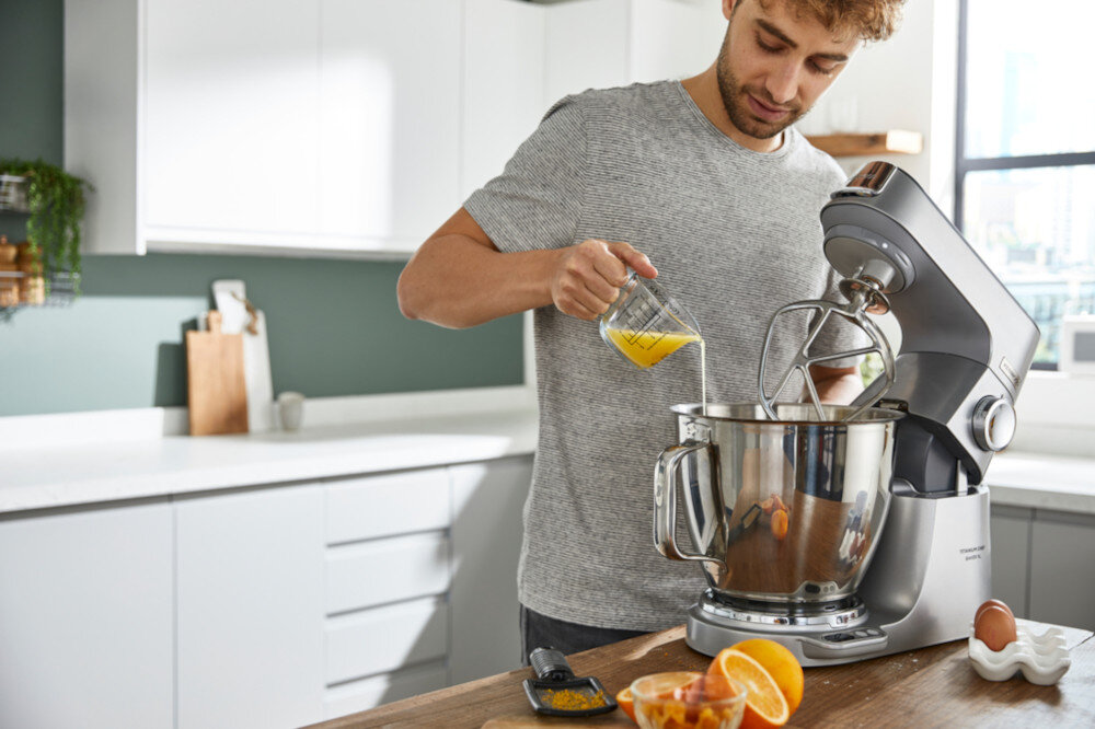 ROBOT PLANETARNY KENWOOD KVL85.704SI TITANIUM CHEF BAKER XL (SREBRO) 1200W wyciskarka