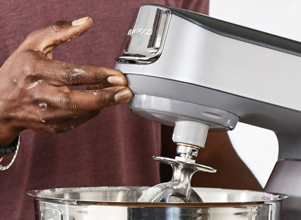 ROBOT PLANETARNY KENWOOD KVL85.704SI TITANIUM CHEF BAKER XL (SREBRO) 1200W mieszdlo elastyczne